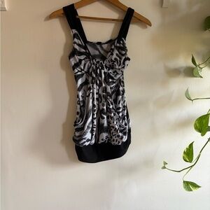 Y2K Bratz Vibe Animal Print Tank Top ( Fits small)